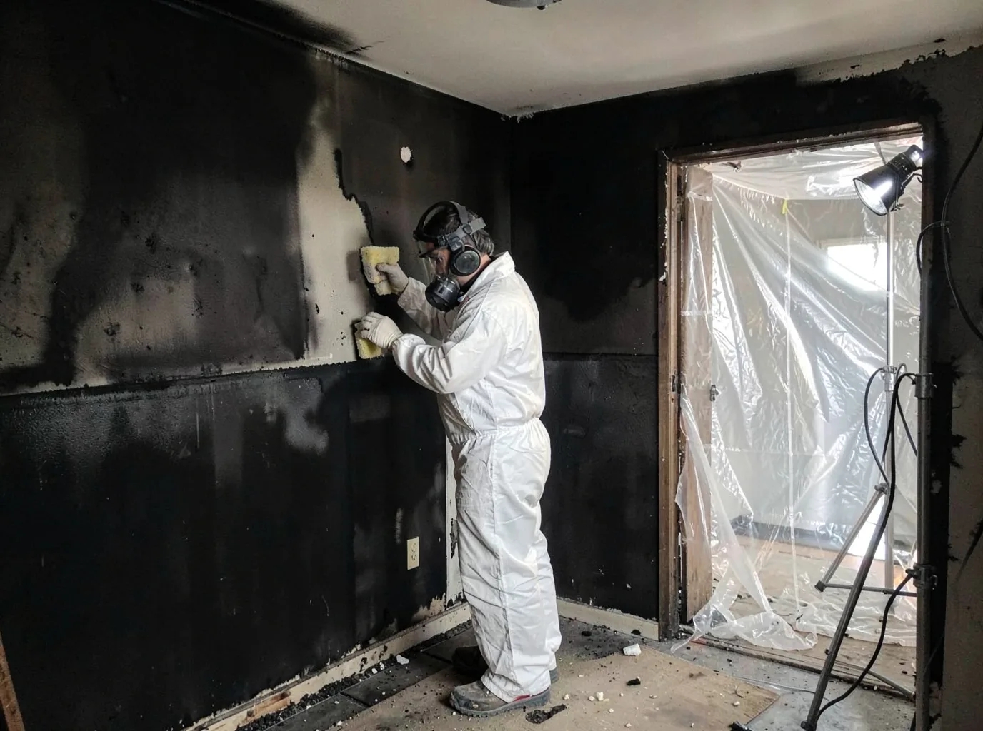 Fire Damage Restoration company in Rule, TX